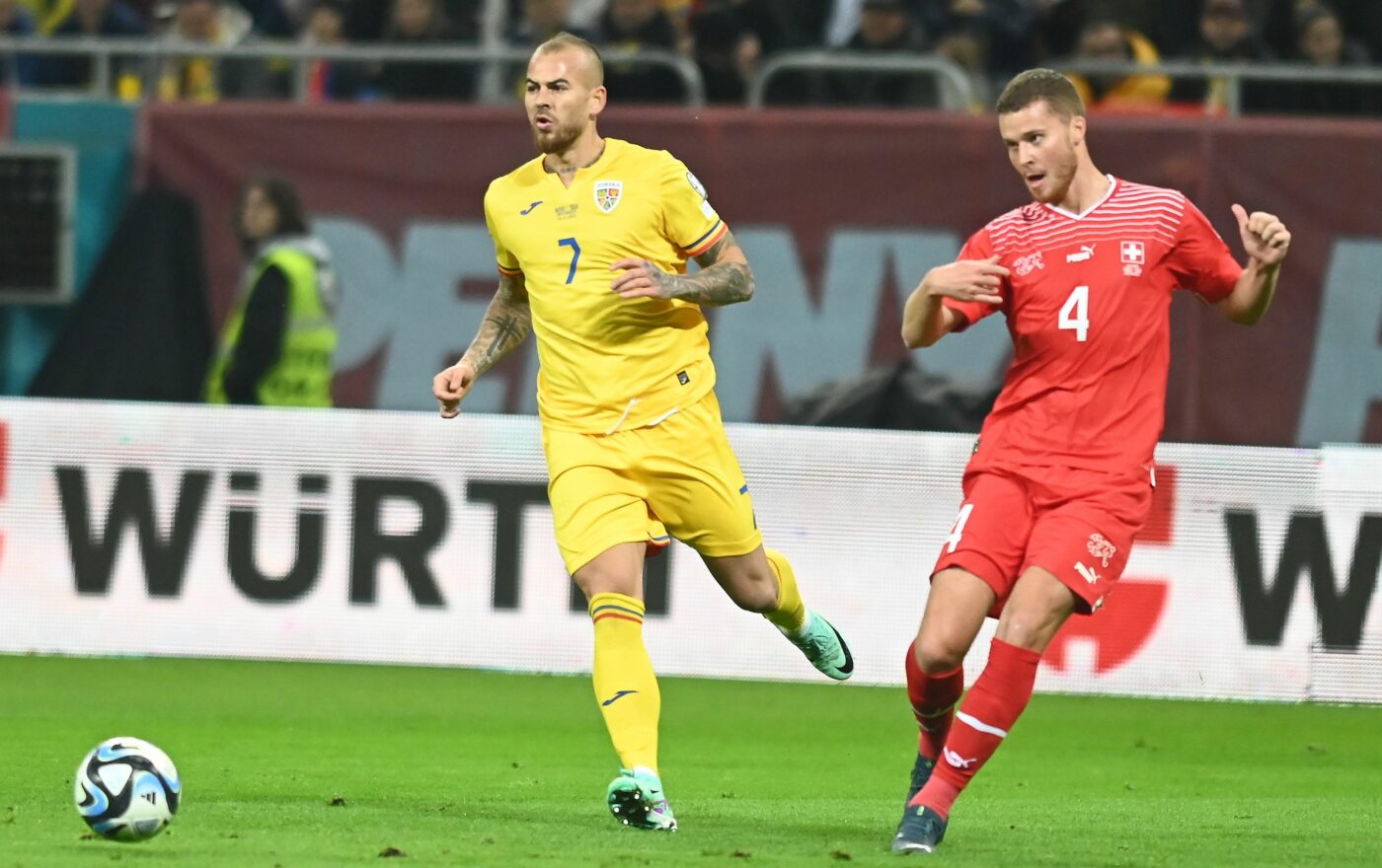 Denis Alibec e învățat cu primul loc! A marcat în România – Elveția golul prin care tricolorii au câștigat grupa din preliminariile EURO 2024 | VIDEO