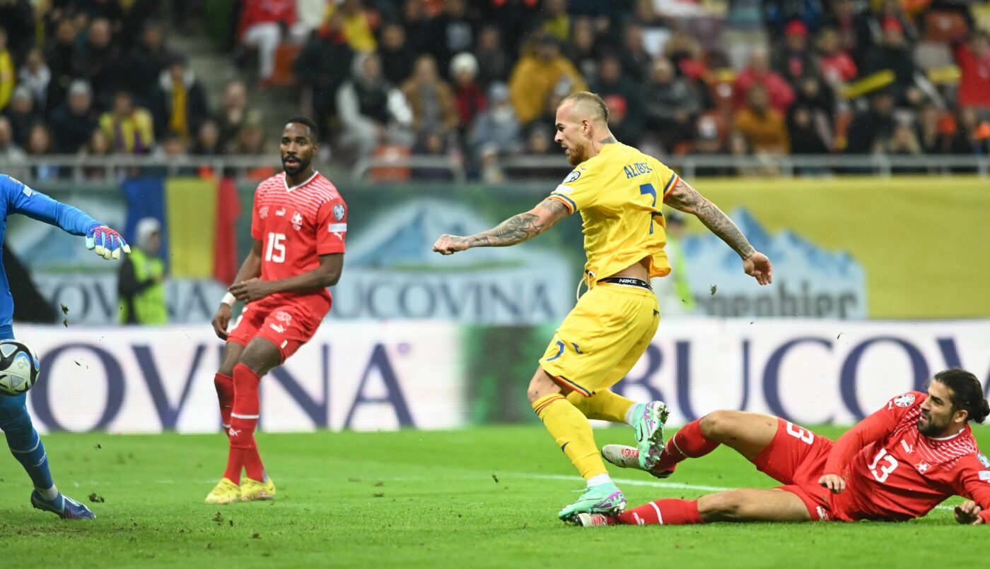 Denis Alibec, în extaz după ce a marcat cu Elveția și a adus calificarea României la EURO 2024 de pe primul loc: „E cel mai frumos moment din viața mea!”. Ce le promite suporterilor