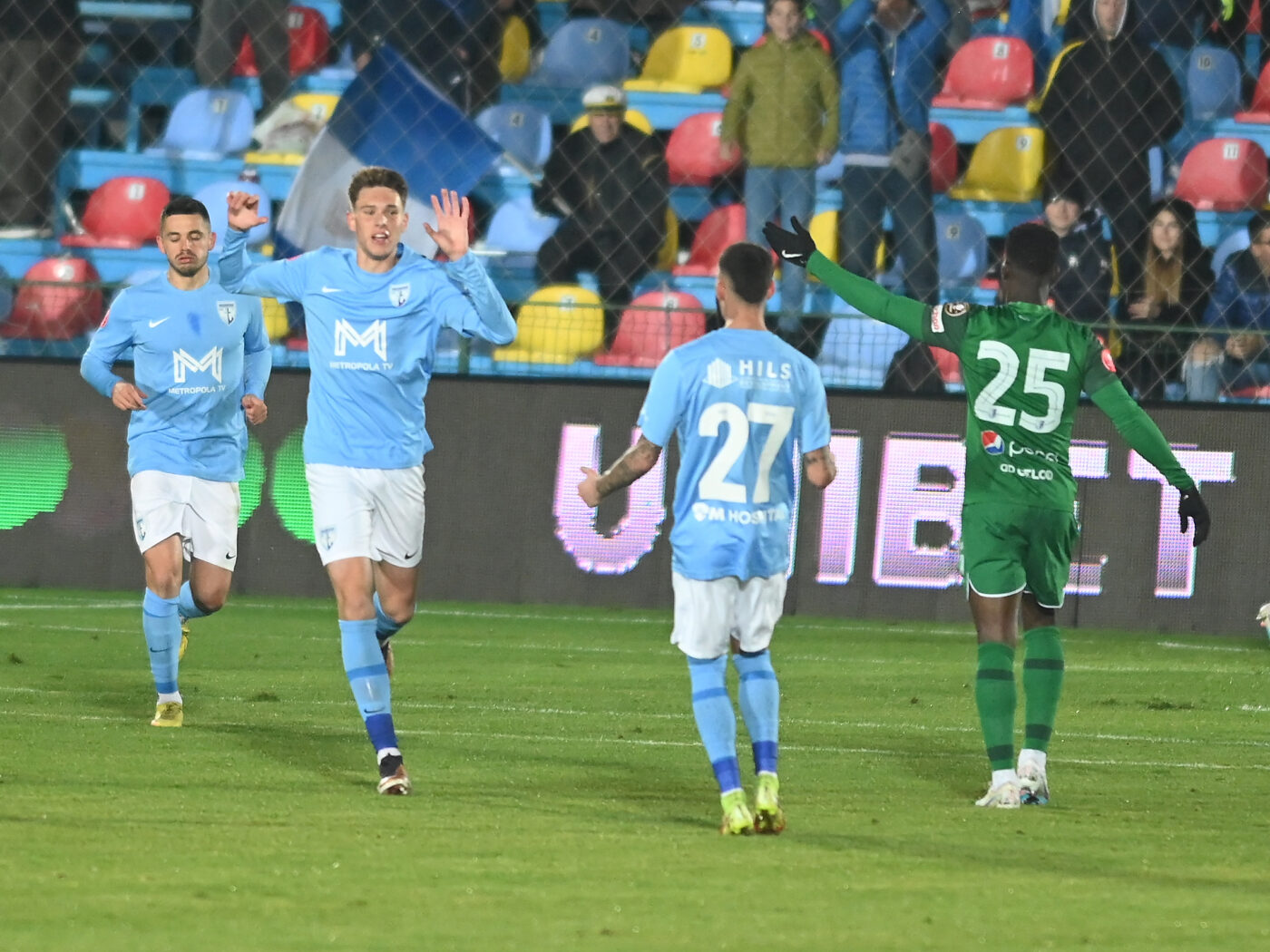 Marcatorul surpriză din FC Voluntari – Farul 4-2 nu a avut emoții în fața lui Gică Hagi: „Simțeam că o să dau gol!”