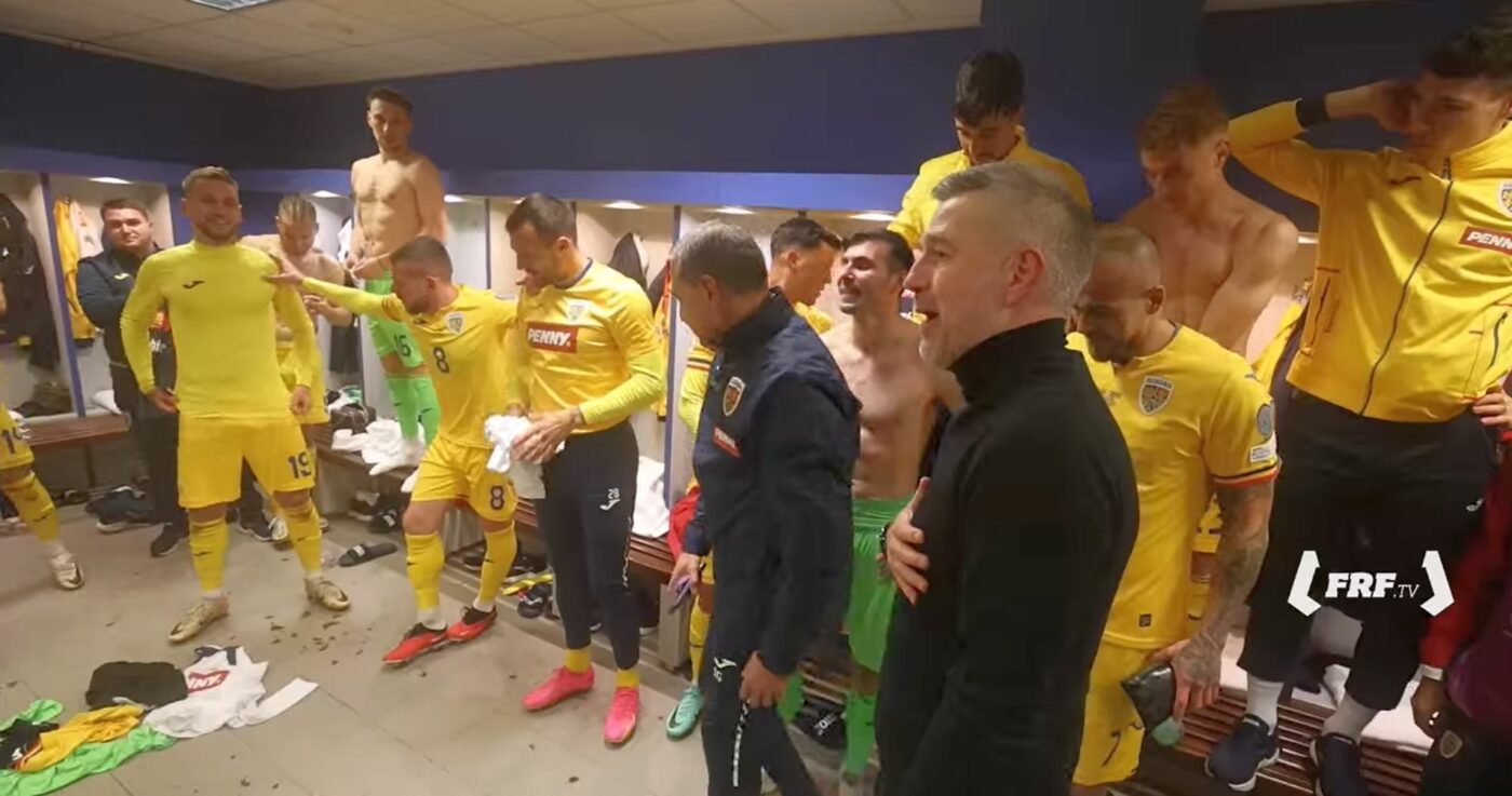 Fața nevăzută a lui Edi Iordănescu! Discursul selecționerului care a declanșat fiesta în vestiar după ce România a învins Israel și s-a calificat la EURO 2024: „Hai să le arătăm cum se face!” | VIDEO