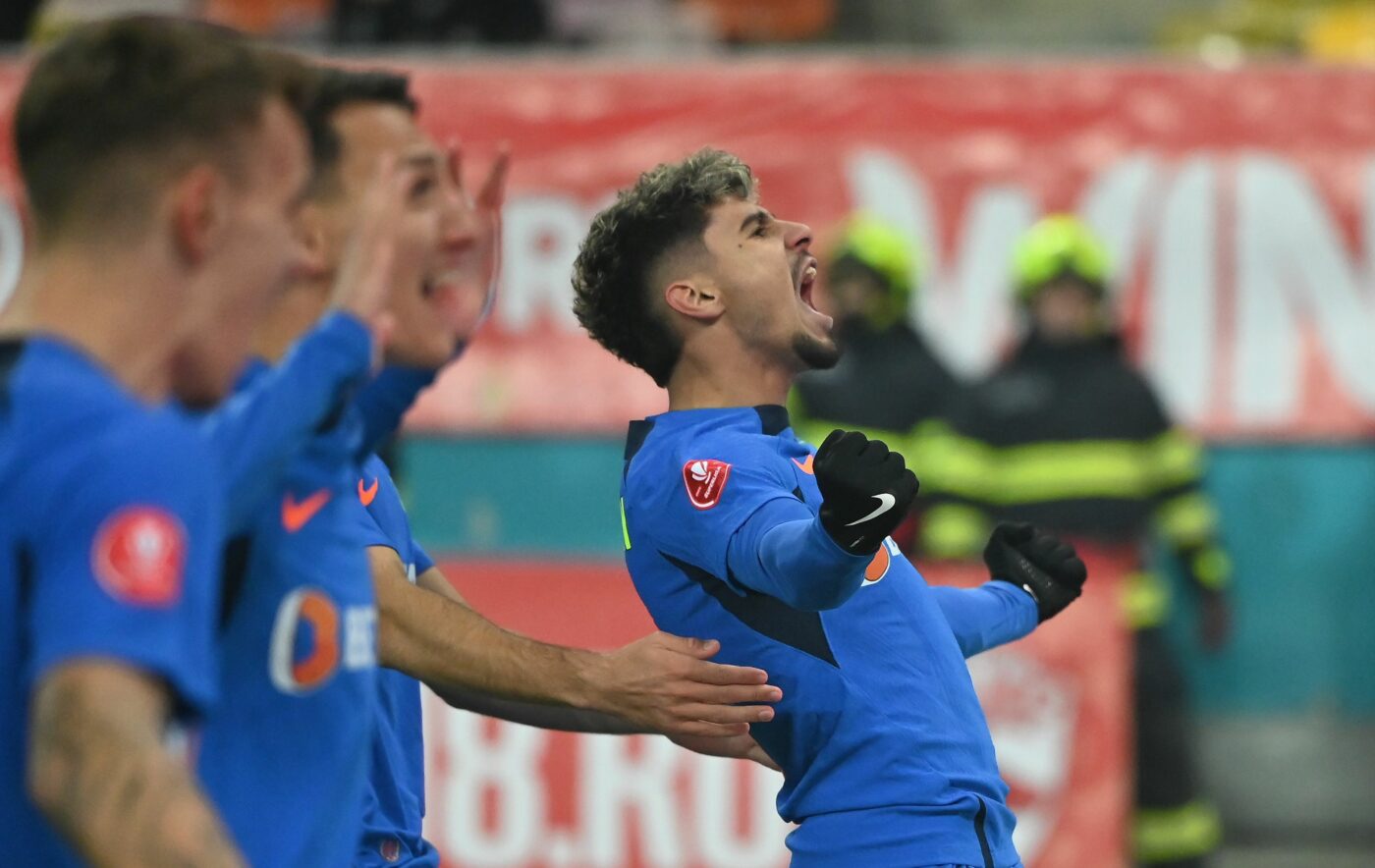 Dinamo – FCSB 0-1, în etapa a 17-a din Superliga | Florinel Coman îi învinge de unul singur pe „câini” și roș-albaștrii se distanțează la 5 puncte de CFR Cluj