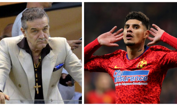 Gigi Becali îl îmbracă în aur pe Florinel Coman ca să amâne plecarea la milioanele de petrodolari ale arabilor! I-a pus pe masă o sumă ireală ca primă de calificare în grupele Ligii Campionilor: „Atât îi dau”