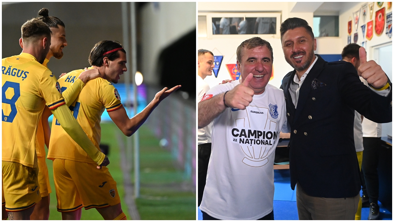 Hagi, numele performanței pentru România! Ciprian Marica, imagini senzaționale cu Gică și Ianis, la distanță de 30 de ani de la două momente magice din istoria fotbalului nostru