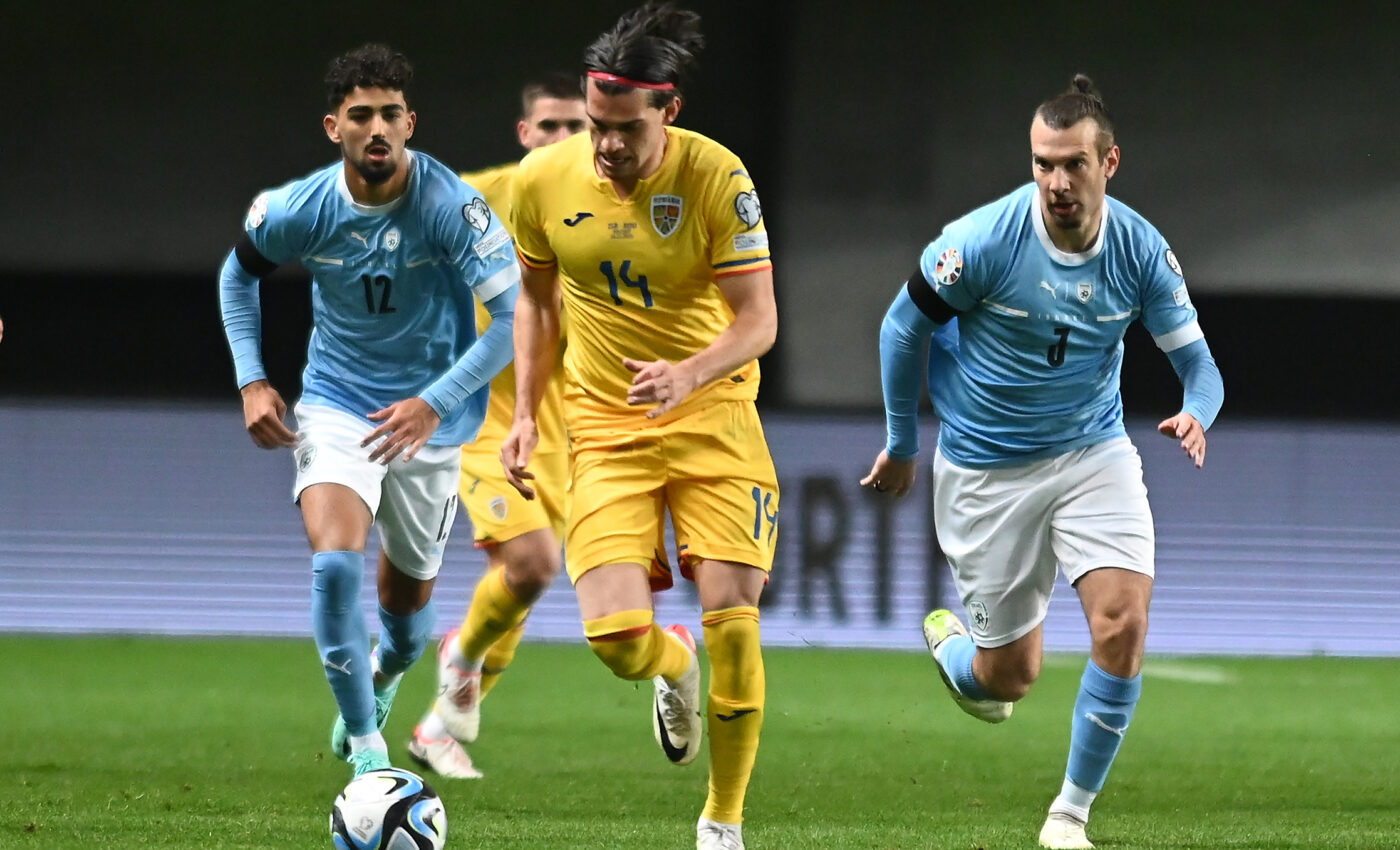 Israel – România 1-2, Live Video Online, în preliminariile EURO 2024 | Tricolorii rămân în inferioritate numerică!