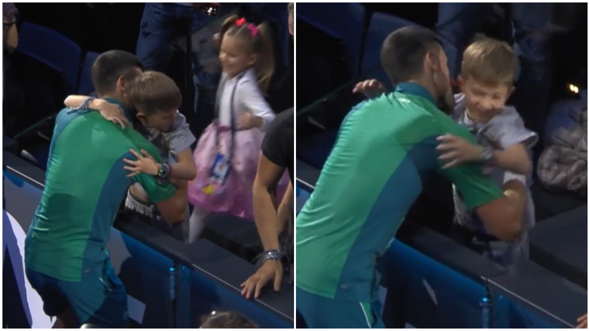 Novak Djokovic, momente extrem de emoționante alături de copiii săi după triumful de la Turneul Campionilor: „Ei îmi dau putere!” VIDEO