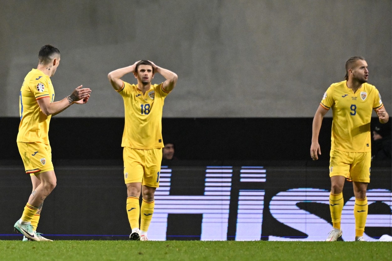 Ratarea ireală care putea să ne coste calificarea la EURO 2024: Valentin Mihăilă nu marchează din 6 metri, singur cu poartă goală! | VIDEO
