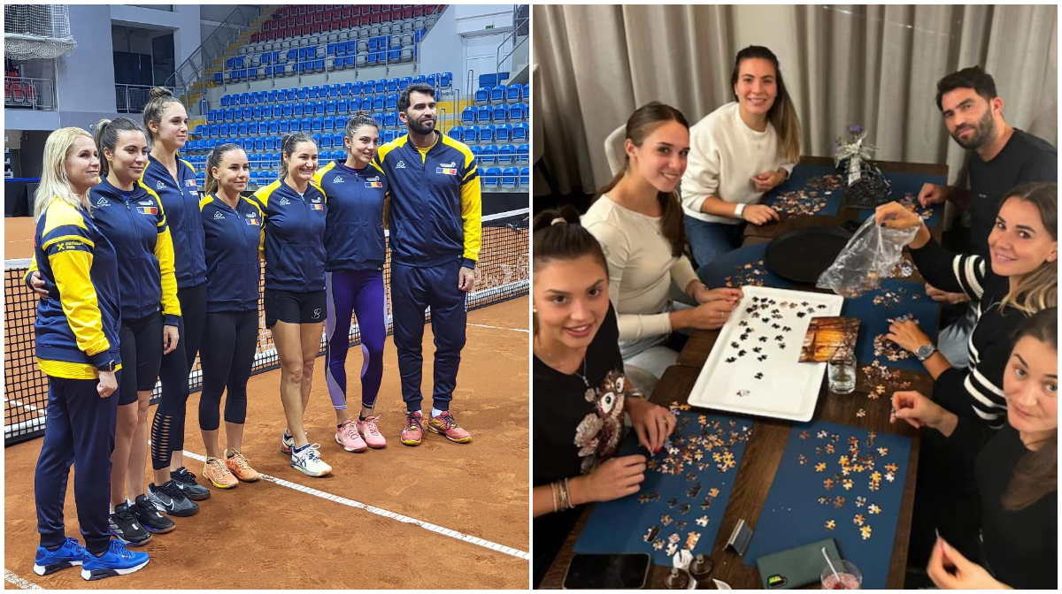 Propunerea inedită primită de jucătoarele României, înaintea barajului cu Serbia din Billie Jean King Cup! Cum este atmosfera în echipa „tricoloră” | FOTO