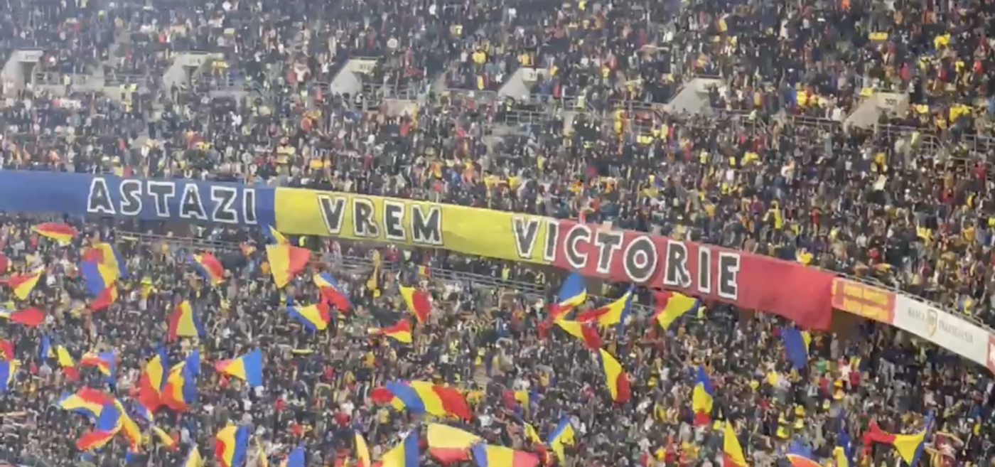 Andra a ridicat în picioare spectatorii prezenți pe Arena Națională la România – Elveția când a intonat Imnul României! | VIDEO