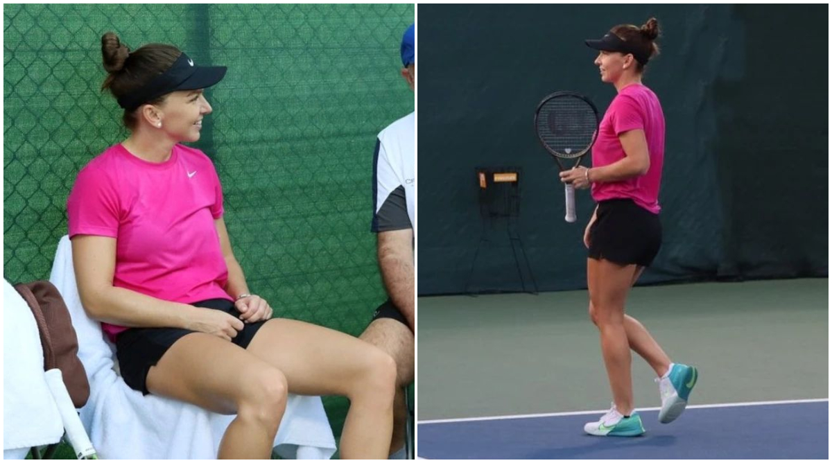 Cine este bărbatul cu care a fost surprinsă Simona Halep la Dubai! A complimentat-o pe „Simo” după antrenament: „E grozavă!” FOTO