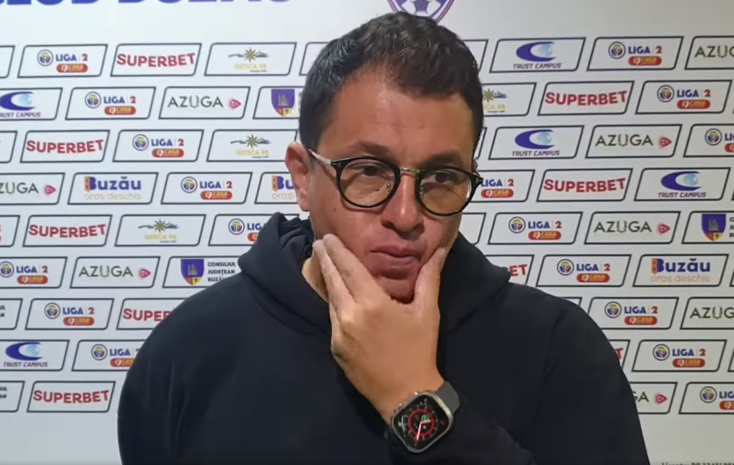 Andrei Prepeliță nu mai înțelege nimic din ce se întâmplă la Gloria Buzău. Jucătorii nu îl mai ascultă: ”Problema trebuie rezolvată în vestiar”