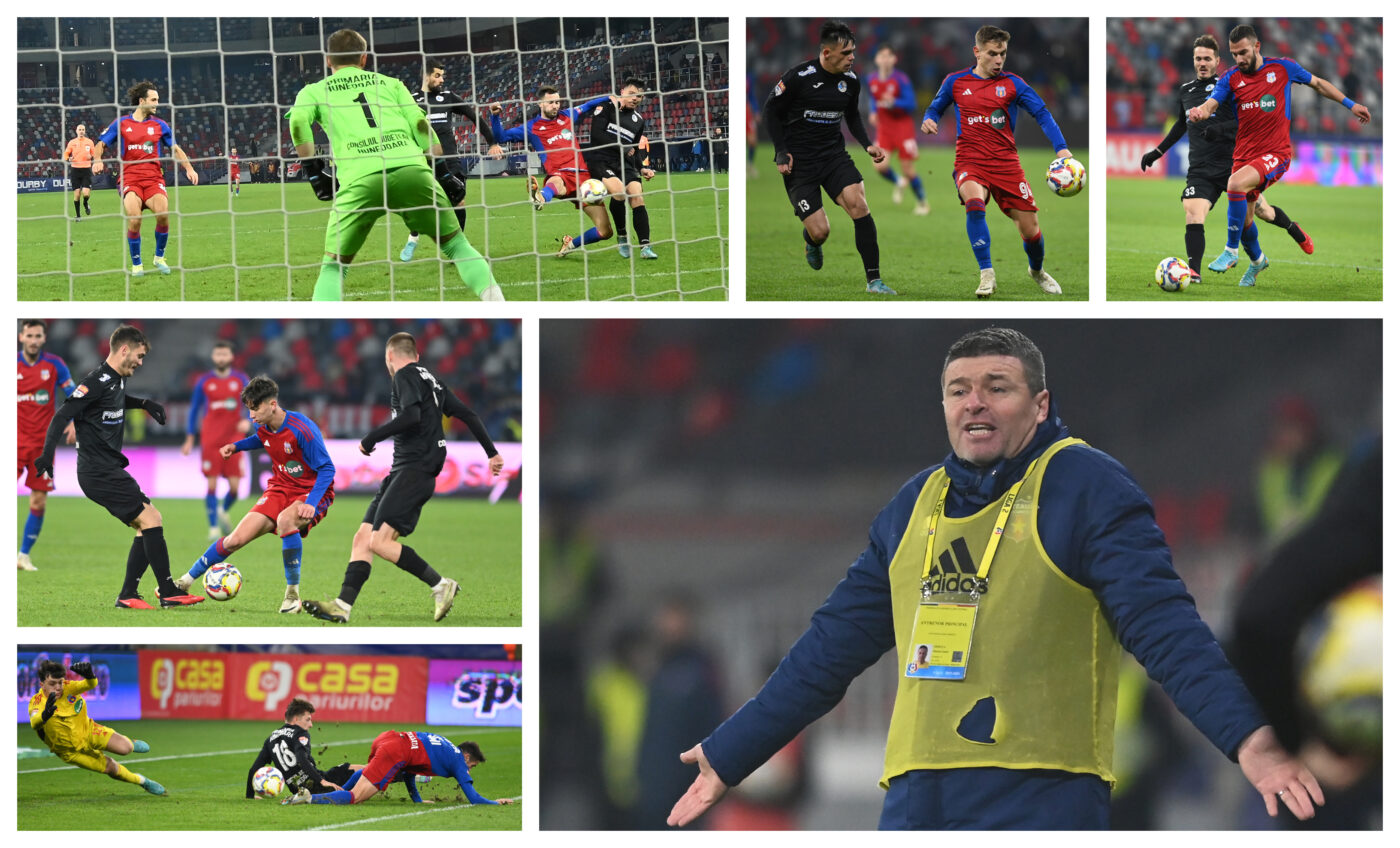 Steaua termină anul, în Liga 2, cu înfrângere. Daniel Oprița consideră nemeritat eșecul cu Corvinul: ”Am avut multe ocazii pe final”. A fost întrebat de plecarea lui Chipirliu