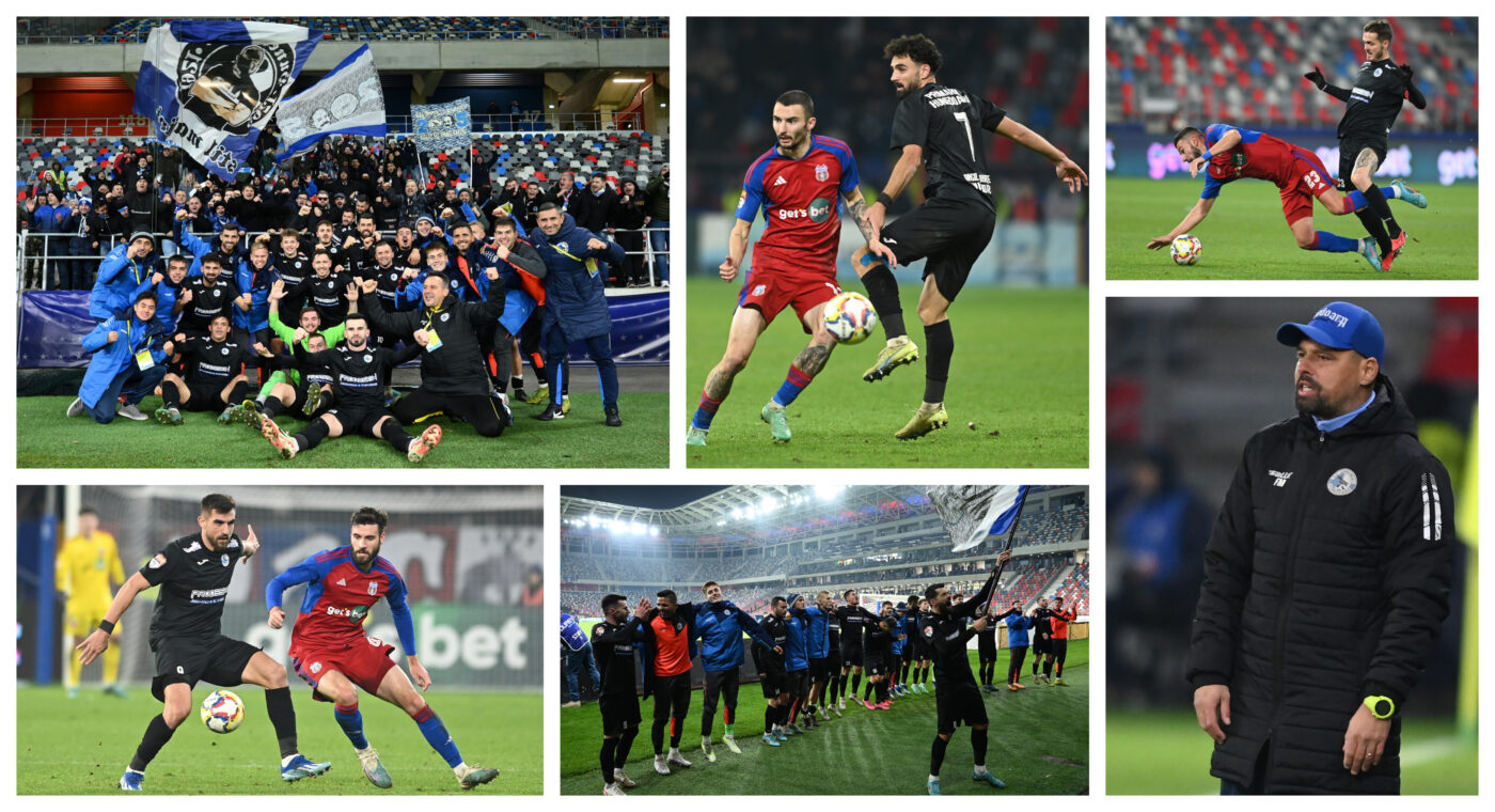 Corvinul încheie perfect anul în Liga 2! Victorie importantă cu Steaua, iar Florin Maxim e mândru: ”Fiecare meci e o sărbătoare, mai ales acesta”