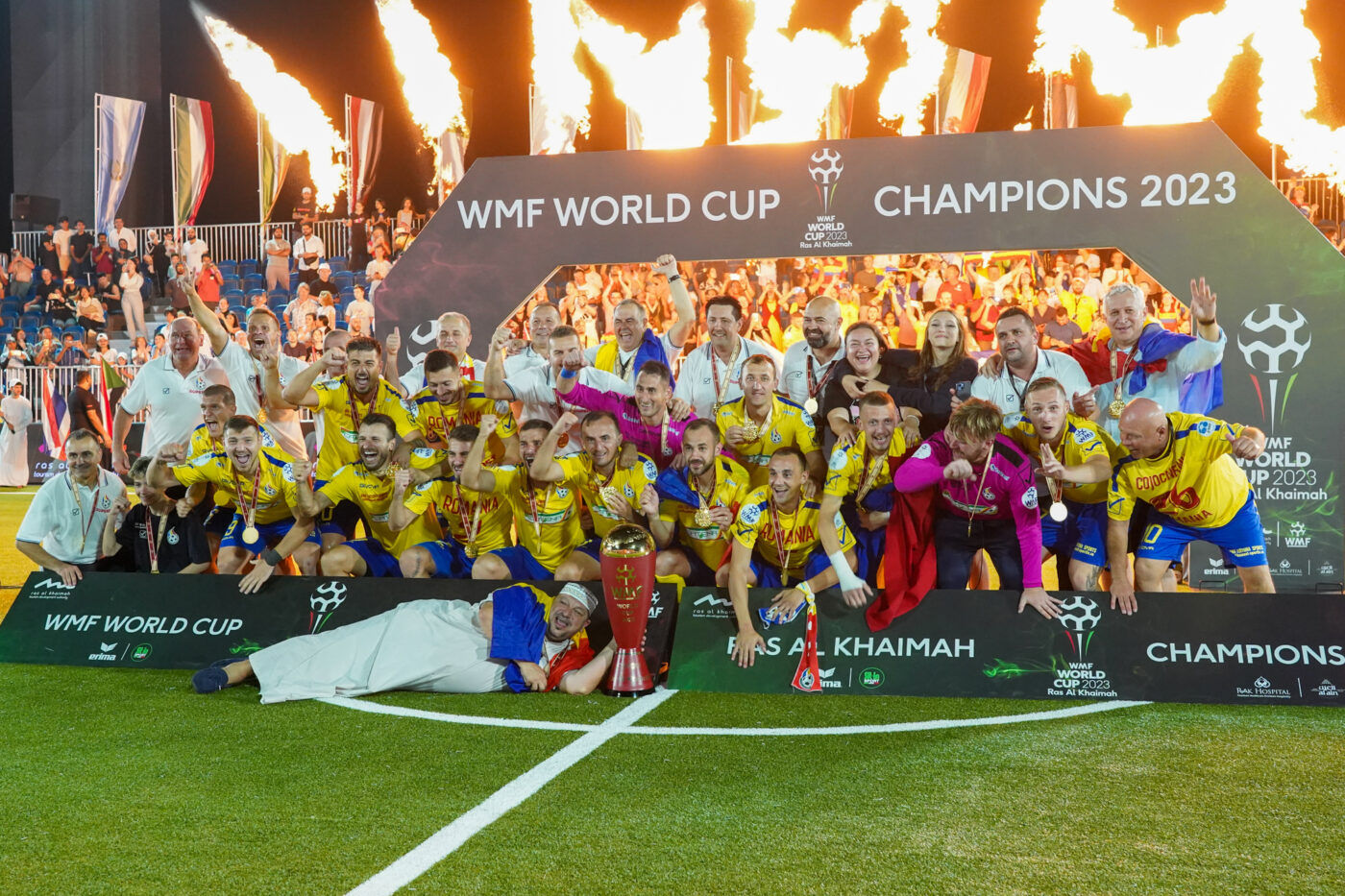 România a devenit campioană mondială la minifotbal, în Ras Al Khaimah, Emiratele Arabe Unite | GALERIE FOTO