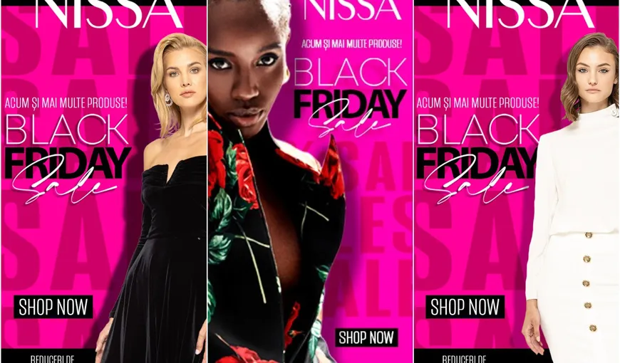 Black Friday continuă NISSA! Și mai multe produse sunt reduse cu până la 80% | ADVERTORIAL
