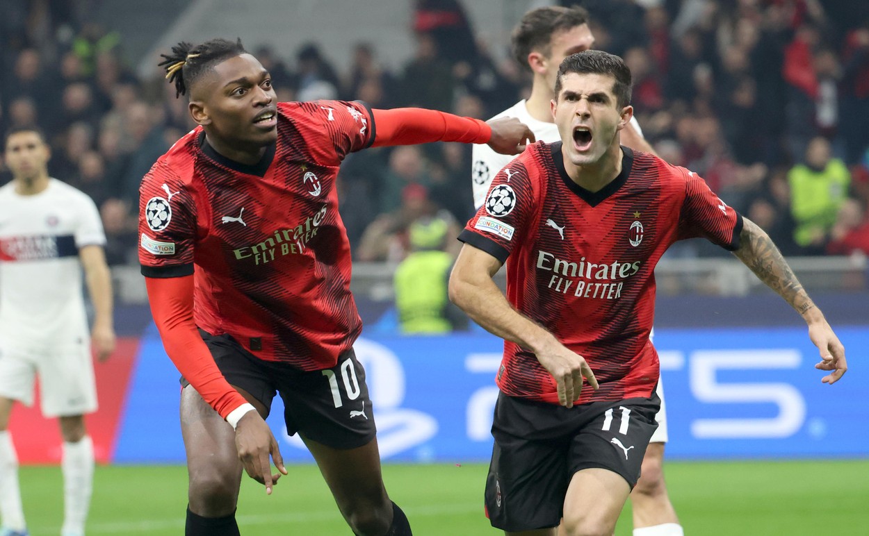 AC Milan – PSG 2-1, Live Video Online, în runda a 4-a din grupele Ligii Campionilor | Rafael Leao, gol senzațional din foarfecă. Olivier Giroud i-a făcut șah-mat pe parizieni