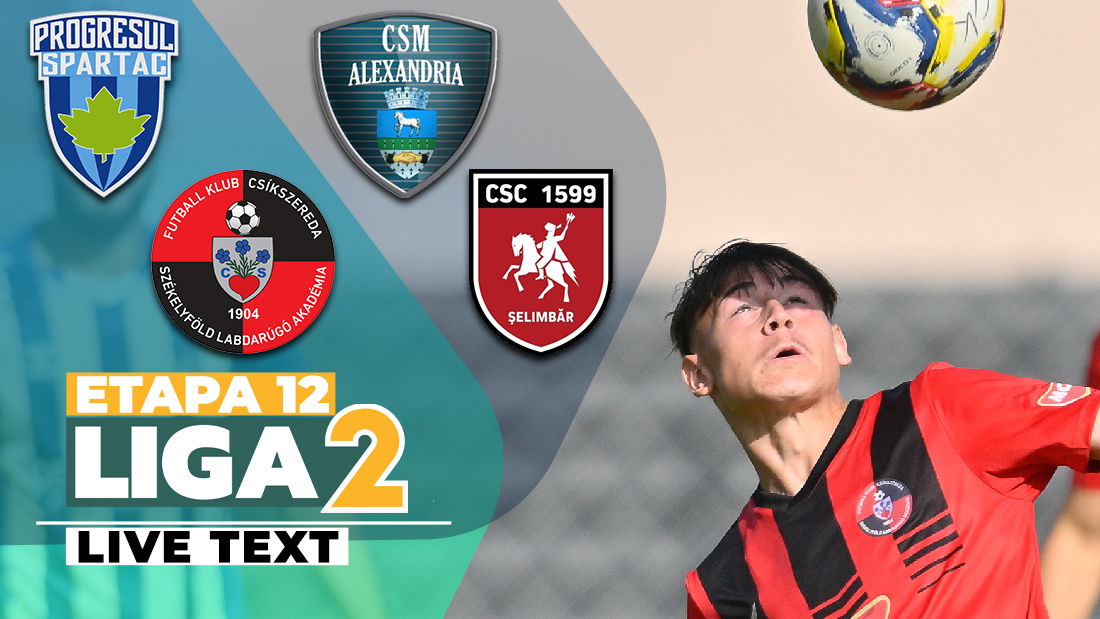 CSC Șelimbăr și CSM Alexandria ies câștigătoare din meciurile cu FK Miercurea Ciuc și Progresul Spartac după ce au fost conduse. În ambele jocuri a fost câte o eliminare