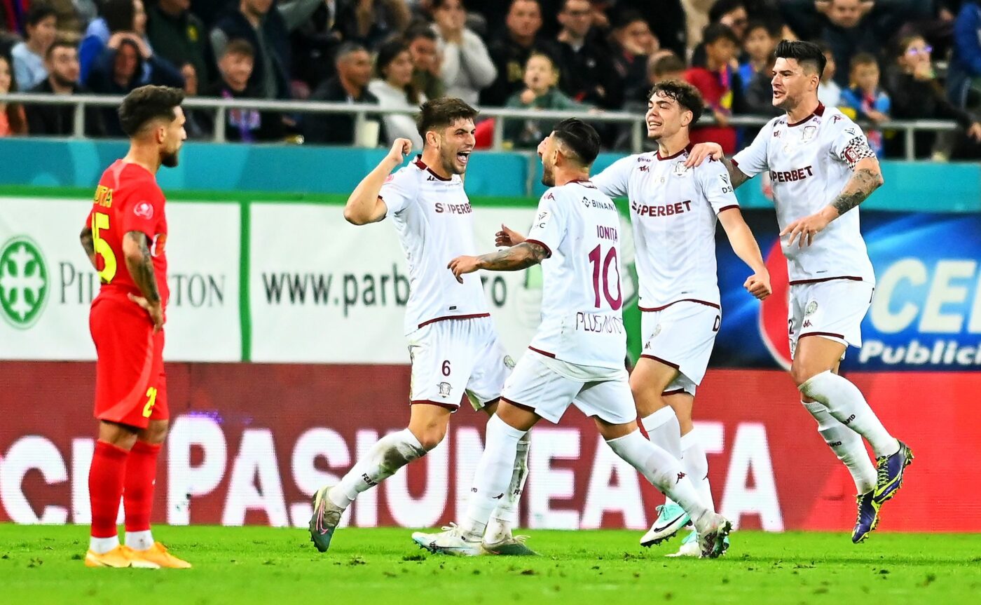 Cronică giuleșteană la FCSB – Rapid. Papeau, ale, ale, aleo! FCSB, la Valle. Cu un francez în zi de grație și cu un adversar sulfuros, Rapid se impune și este la două puncte de primul loc!