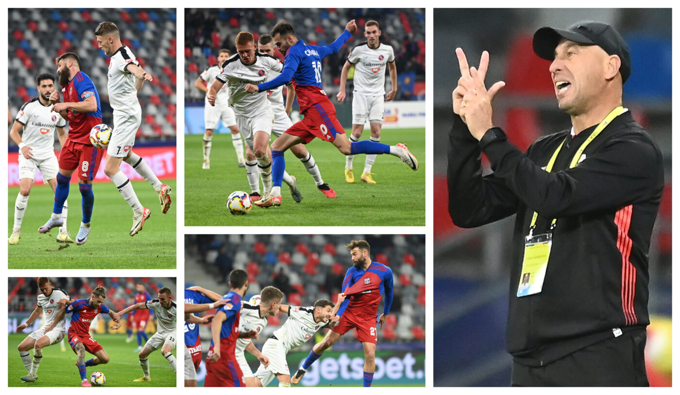 FK Miercurea Ciuc, amorțită în Ghencea! Robert Ilyes, după eșecul cu Steaua: ”Am încercat să și schimb sistemul.” Cum explică jocul ofensiv aproape inexistent