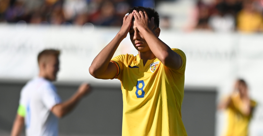 România U20, ghinion enorm contra Germaniei! Nemții au obținut victoria în minutul 90+3