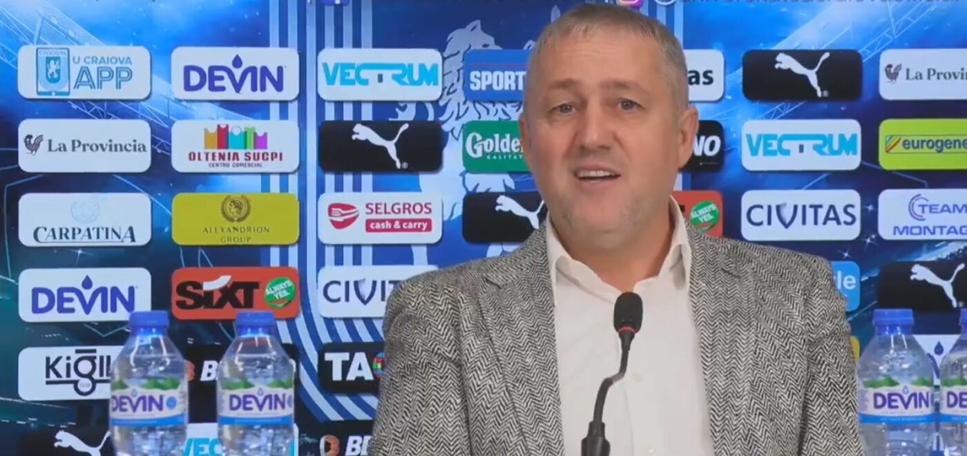 Mesaj dur pentru Mihai Rotaru după ultimele evenimente de la Universitatea Craiova! „De când e el același lucru se întâmplă!” | VIDEO EXCLUSIV ProSport Live