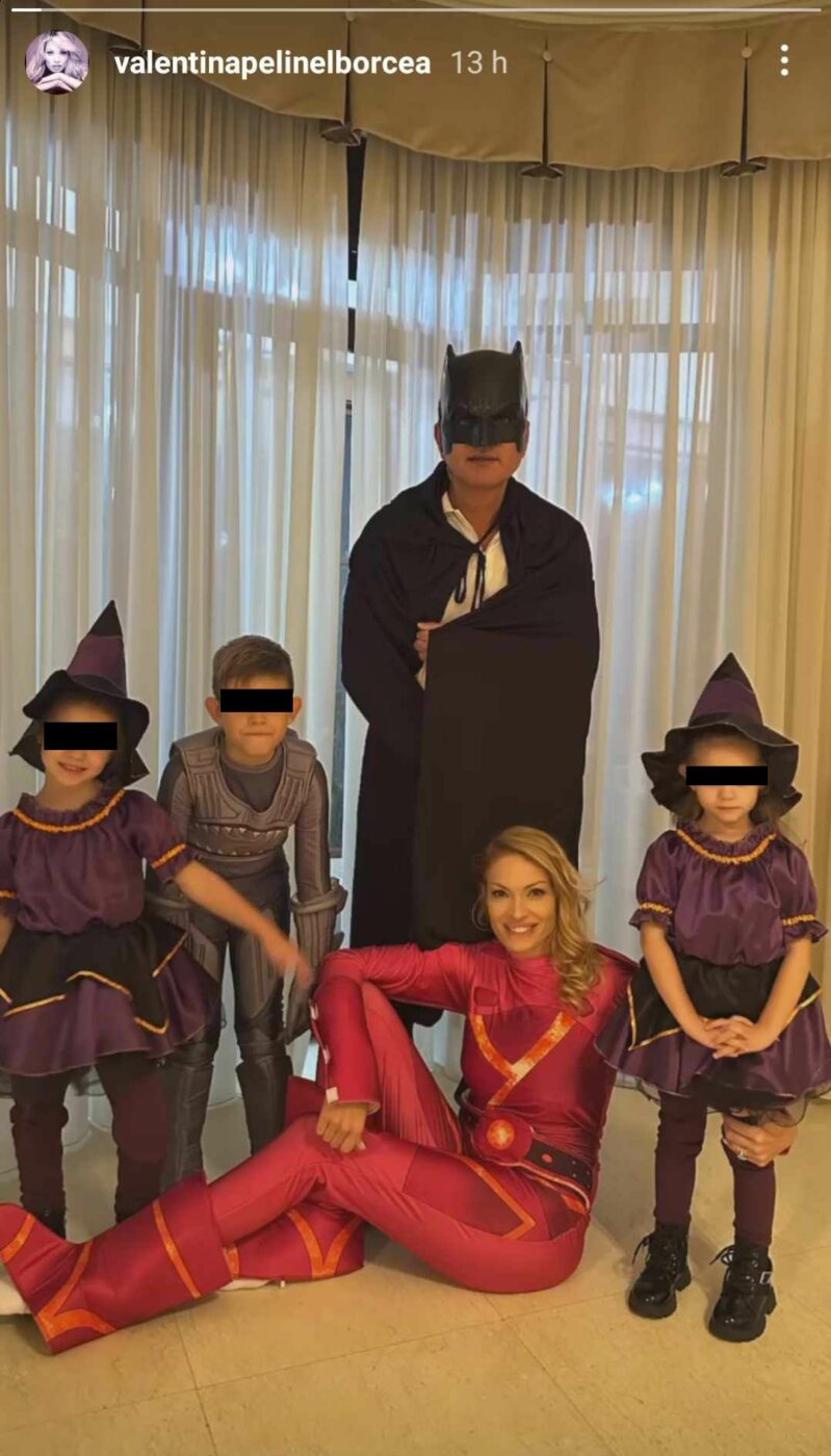 Valentina și Cristi Borcea, de Halloween