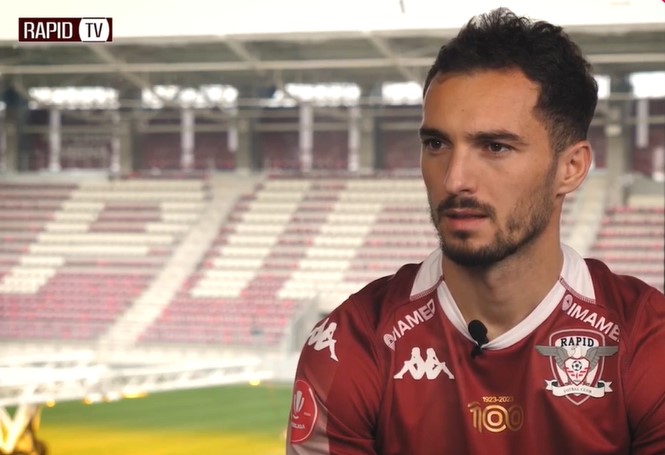 De ce a semnat cu Rapid fotbalistul kosovar Florent Hasani. Dezvăluirile din primul interviu acordat după transfer