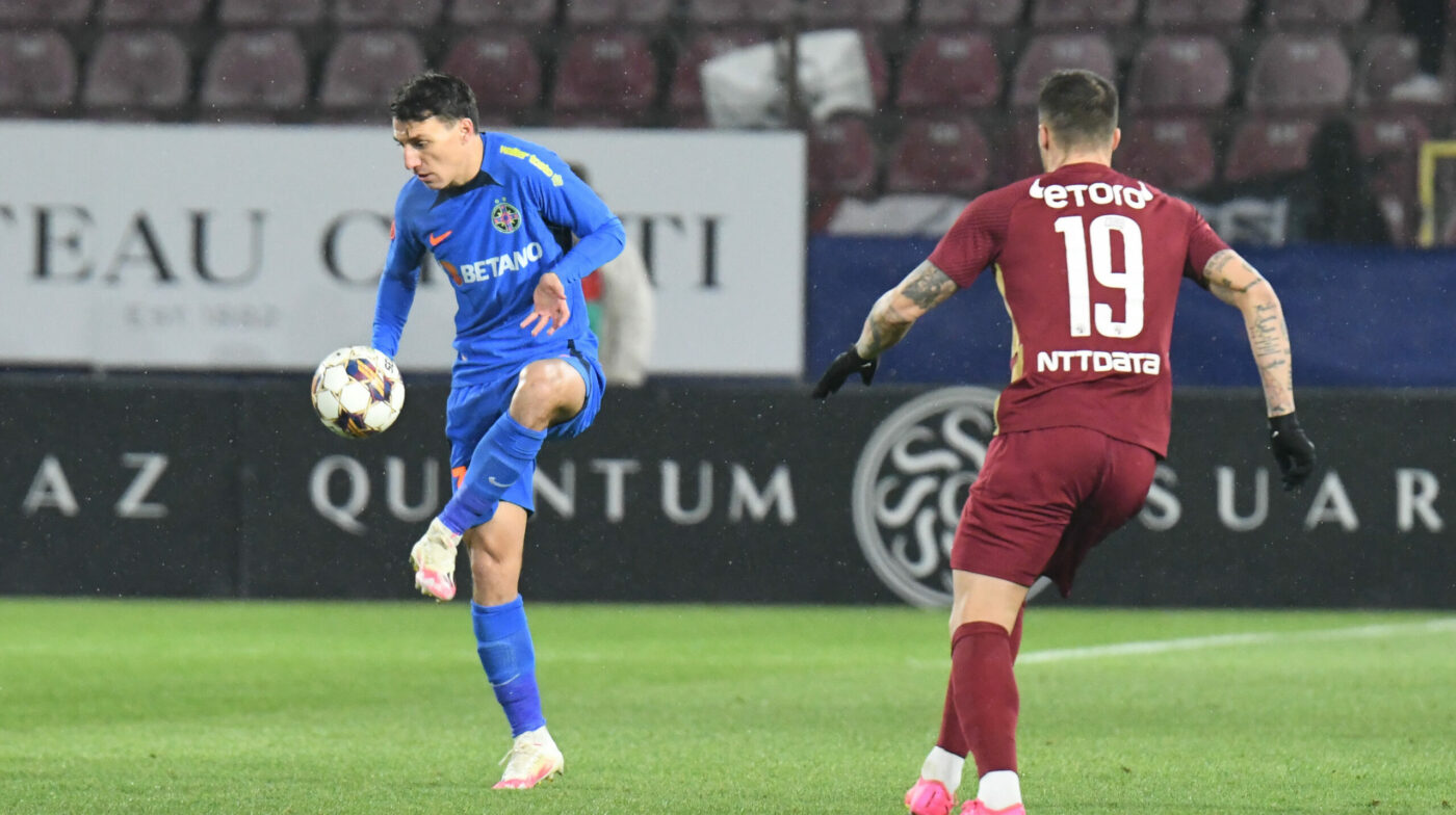 CFR Cluj – FCSB 1-1, Live Video Online, în etapa a 19-a din Superliga. Gol anulat pentru FCSB!