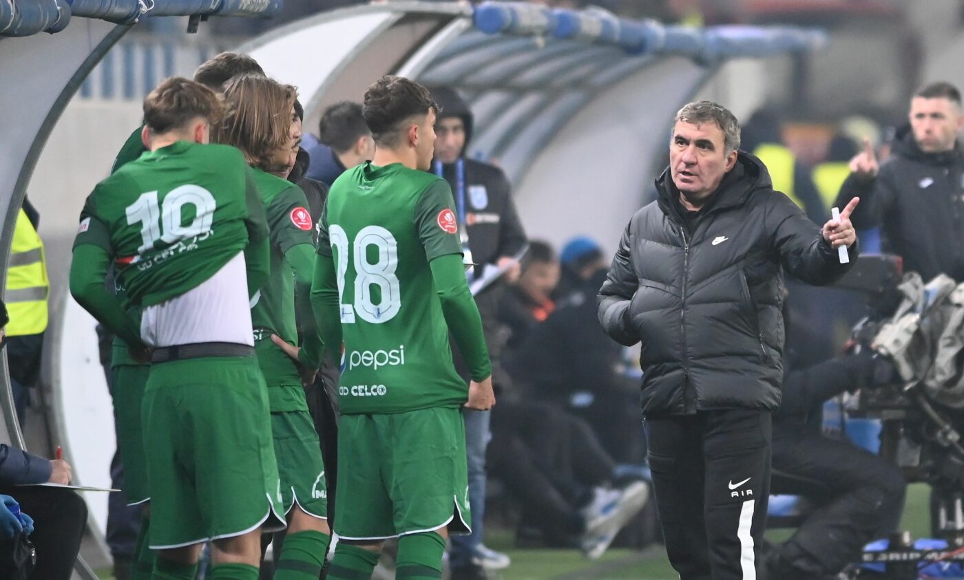 Gheorghe Hagi, resemnat după ce Farul Constanța a suferit o înfrângere usturătoare cu Universitatea Craiova în Cupa României: „S-a văzut clar!”