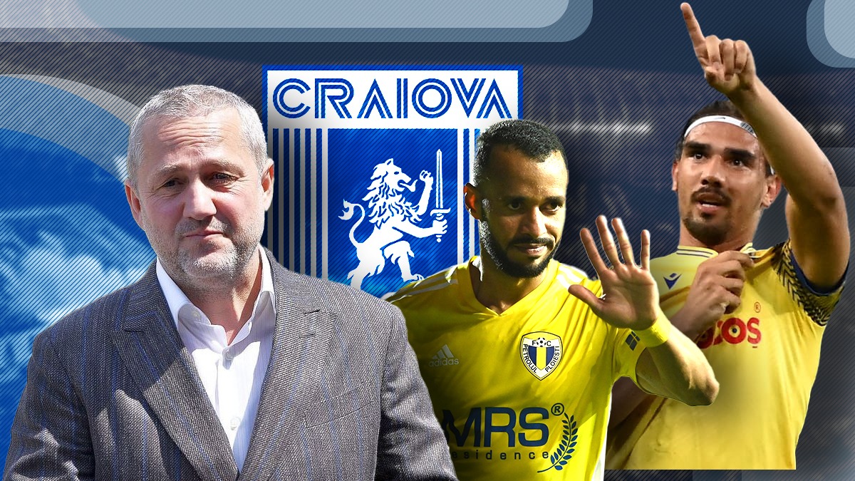 Universitatea Craiova detonează două bombe pe piața transferurilor chiar în prima zi a lui 2024! Mihai Rotaru dă lovitura și face lot de titlu cu două vedete de la Petrolul Ploiești: Huja și Jair, la un pas să semneze cu oltenii. EXCLUSIV