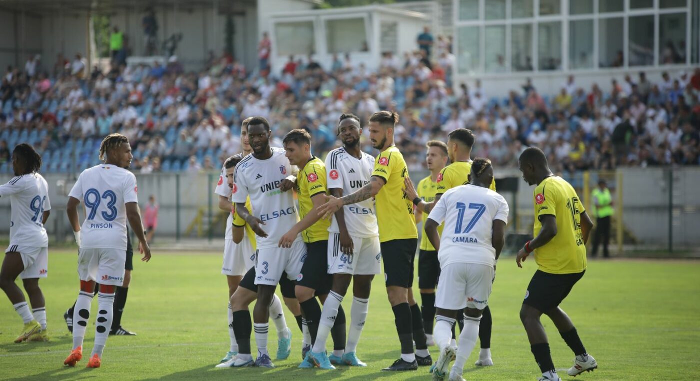 Oțelul Galați – FC Botoșani 0-1, în etapa 21 din Superliga. Echipa lui Dorinel Muntenau rămâne în inferioritate numerică și Botoșani deschide scorul!
