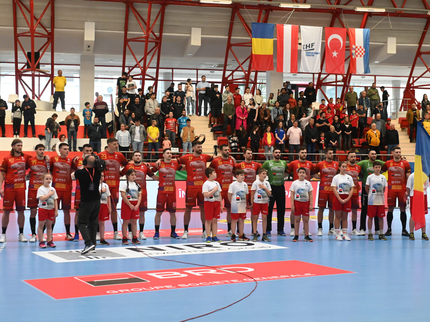 Austria – România 31-24, la Campionatul European de handbal masculin. La debut, „tricolorii” pierd singurul meci în care aveau șanse reale