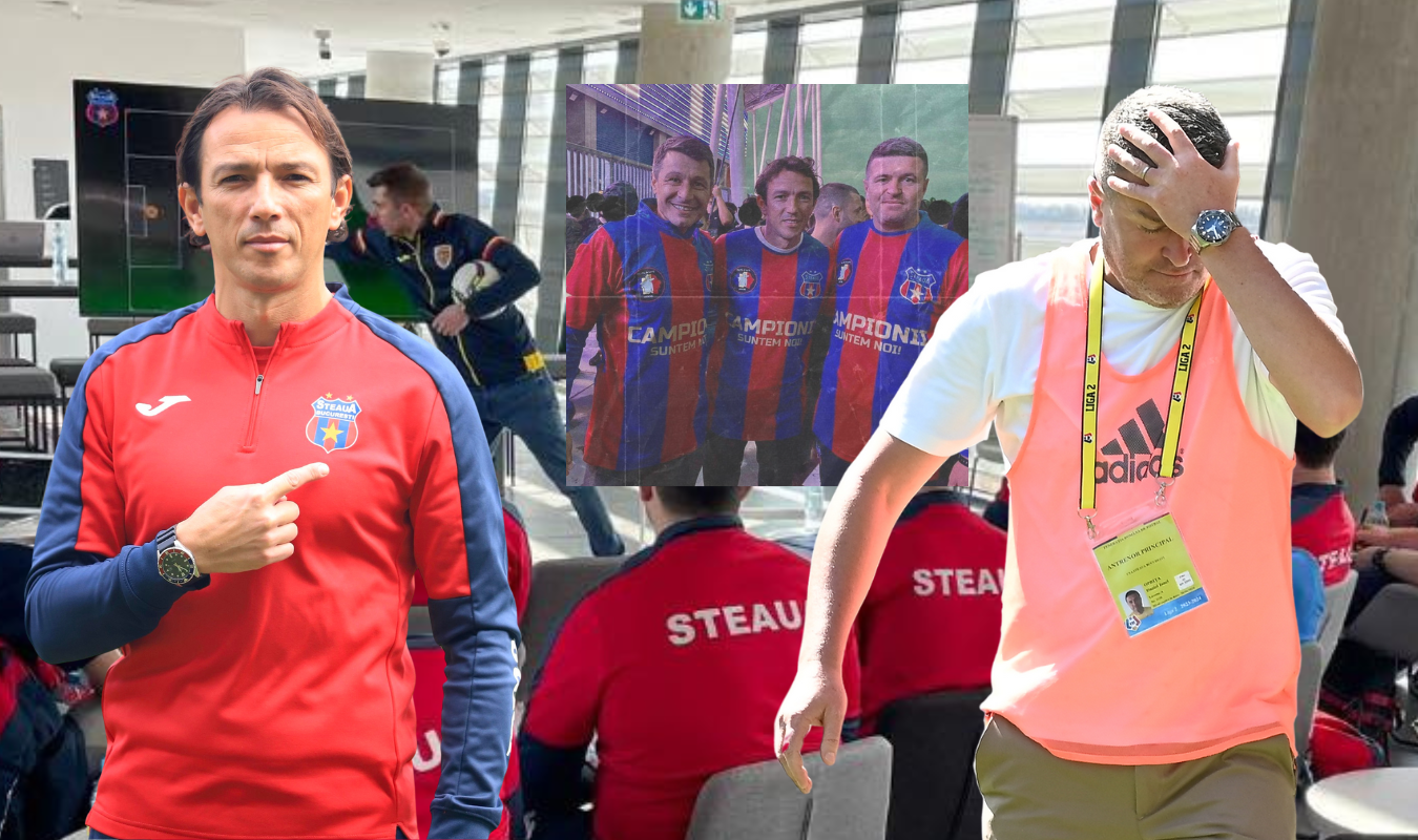 Scandalul dintre Ogăraru și Oprița continuă! Antrenorul, desființat de conducător în fața colegilor + Motivul ascuns pentru care George cere promovarea tinerilor din Academia CSA Steaua! EXCLUSIV