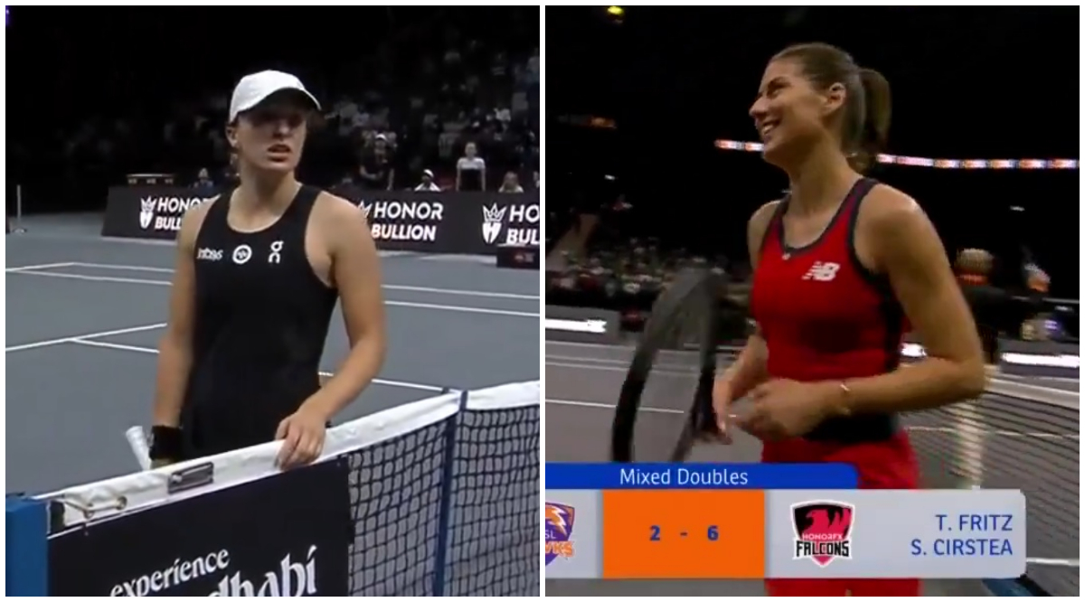 Sorana Cîrstea a învins-o pe Iga Swiatek! Românca a făcut spectacol în fața liderului WTA, în prima zi la World Tennis League. FOTO