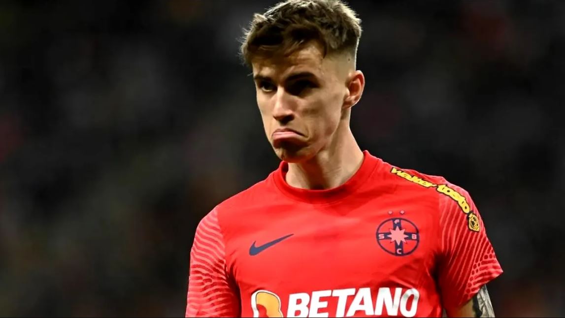 Tavi Popescu, atacat de un suporter al Stelei pe rețelele de socializare! Fotbalistul lui Gigi Becali a reacționat dur: „Zero creier”