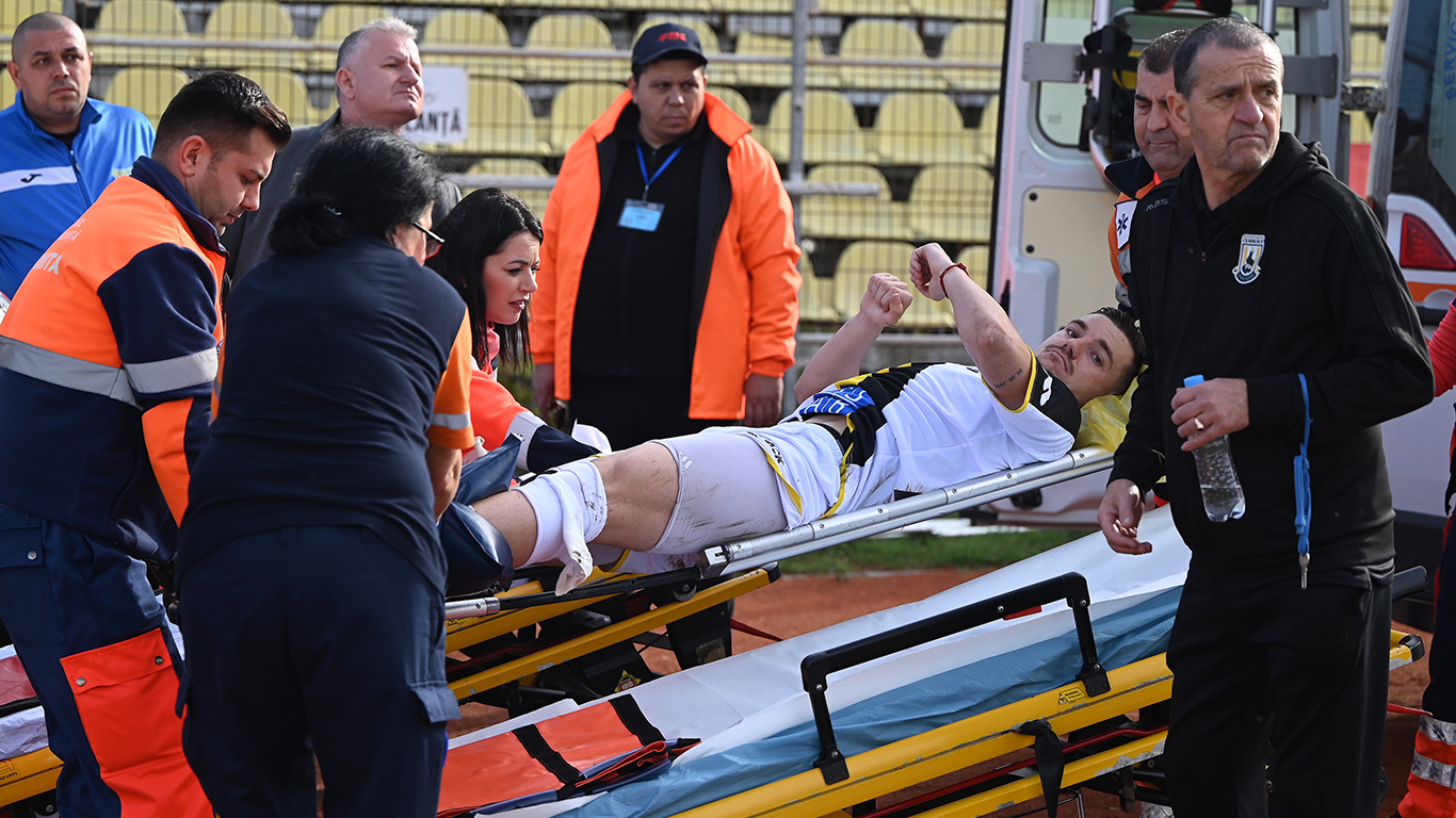 Ceahlăul, informații noi despre starea căpitanului său. Are triplă fractură: ”Este necesară reconstrucția gleznei, tendoane, ligamente, oase.” Cât poate să lipsească de pe teren