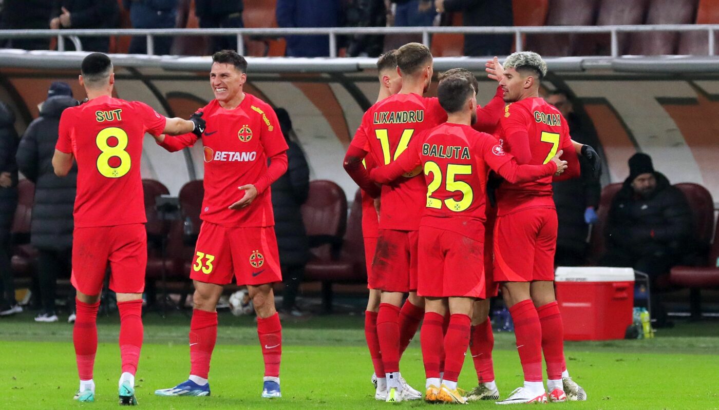 FCSB – FC Hermannstadt 3-0, în etapa 20 din Superliga. Roș-albaștrii se distanțează la opt puncte în fruntea clasamentului!