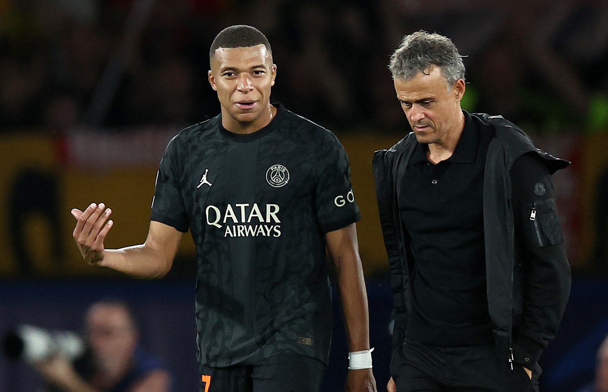 Cutremur la PSG. Ceartă Kylian Mbappe – Luis Enrique
