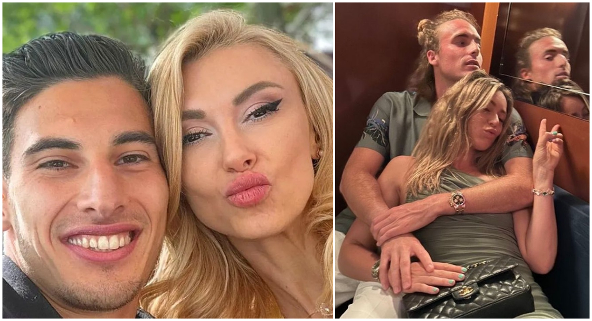 Andreea Bălan și Victor Cornea, imagine care face furori la Australian Open alături de Paula Badosa și Stefanos Tsitsipas! Ce a spus cântăreața despre cuplul momentului din tenis. FOTO