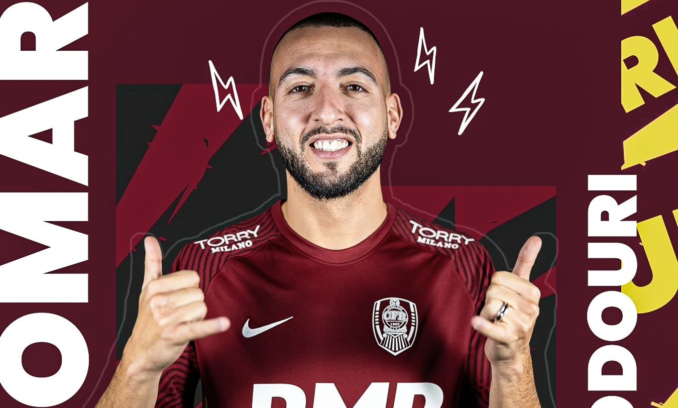 CFR Cluj a oficializat transferul cu care Nelu Varga crede că va distruge FCSB în lupta pentru titlu! Omar El Kaddouri e noua vedetă din Superliga