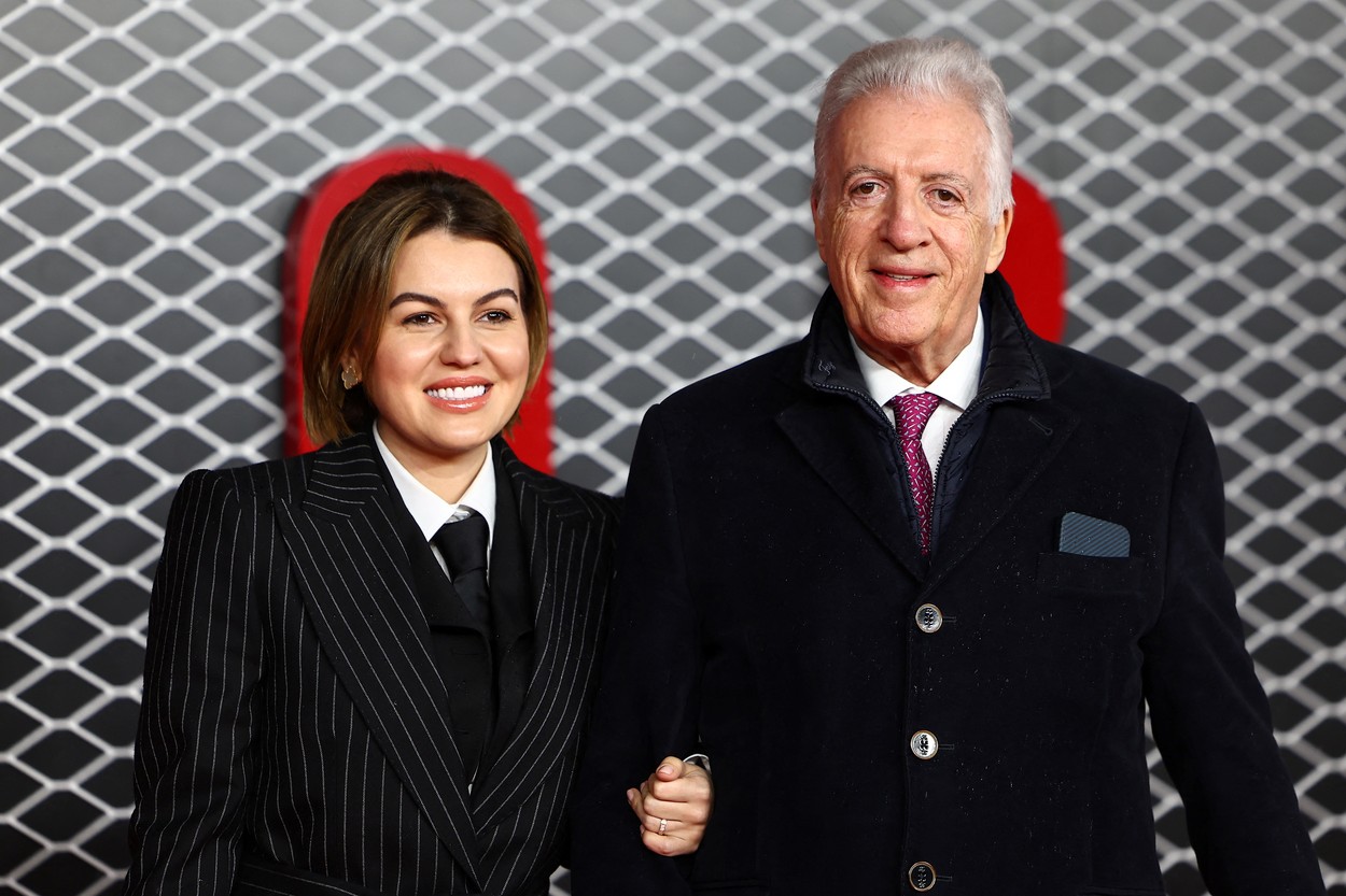 Cât a plătit Romina Gingașu, soția miliardarului Piero Ferrari, pentru ținuta cu care a venit la premiera filmului Ferrari