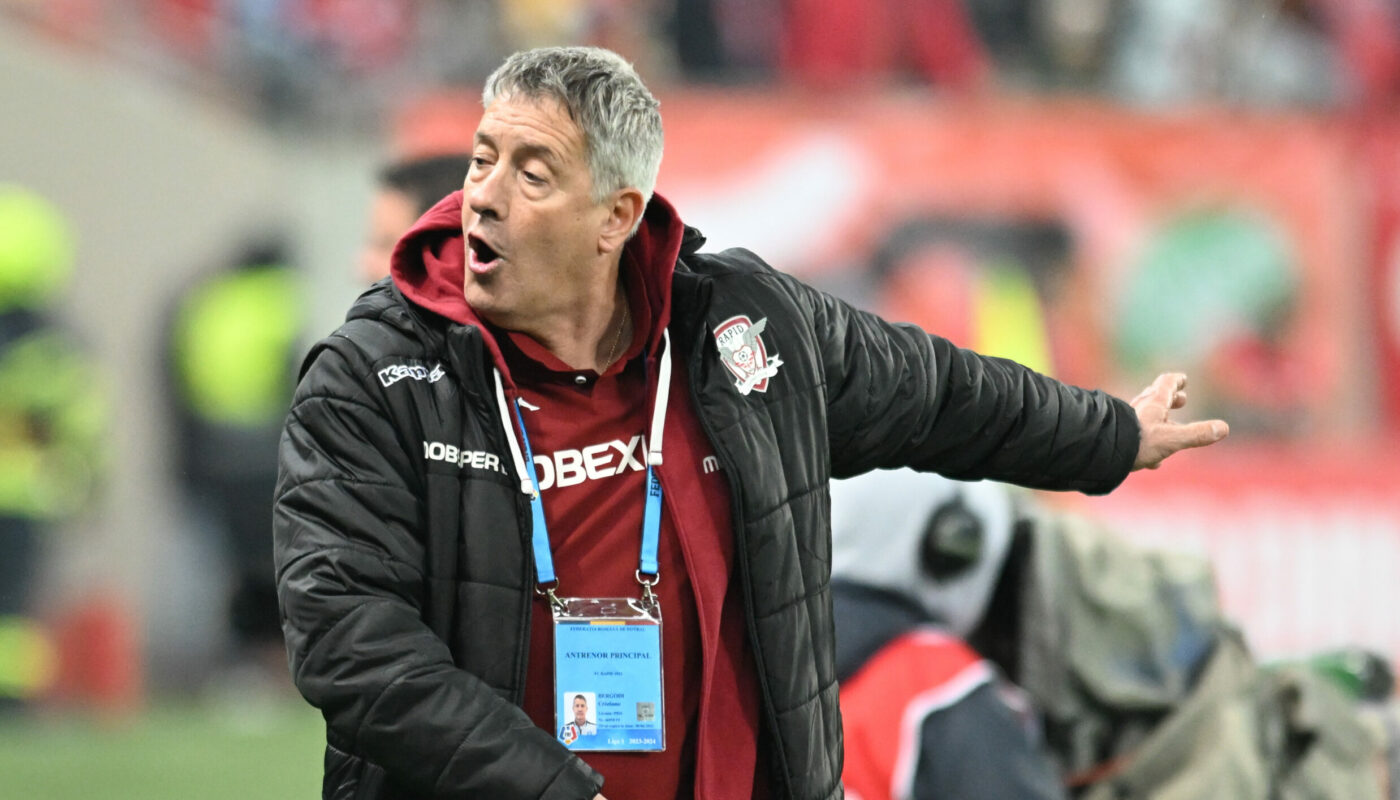Cristiano Bergodi, atacat de fanii lui Dinamo la derby-ul cu Rapid! „A scuipat și a vorbit în italiană!”. Ce fotbaliști ai rivalei l-au impresionat și ce a discutat la pauză cu vedetele giuleștenilor pentru a câștiga partida