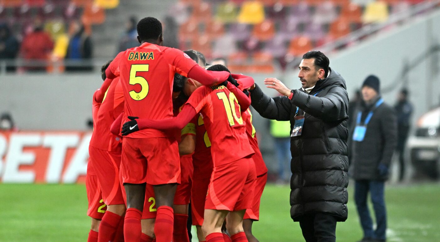 Elias Charalambous vrea să își țină jucătorii cu picioarele pe pământ după FCSB – UTA 4-0: „Nu am realizat nimic!”