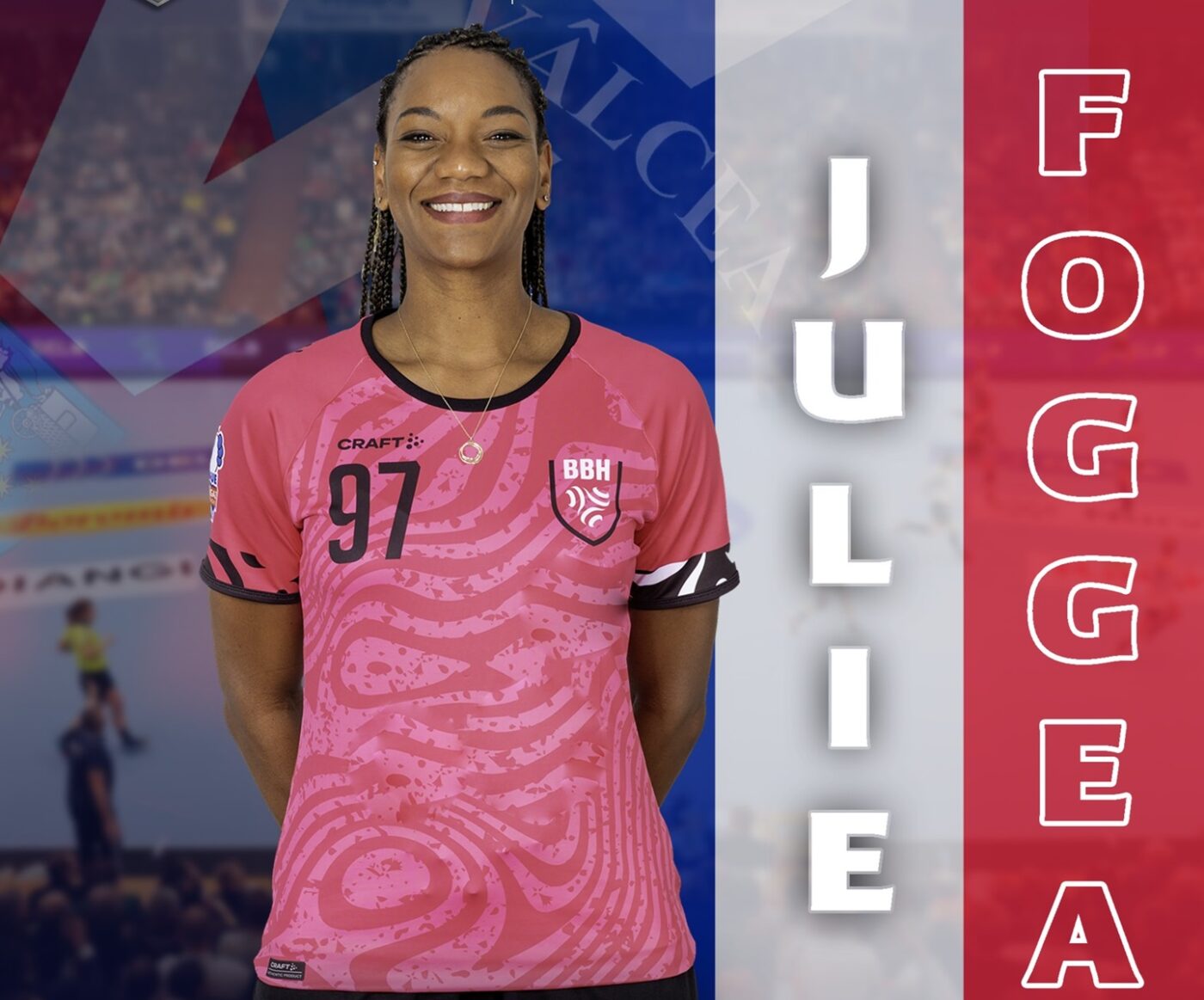 SCM Râmnicu Vâlcea are talent! Noul transfer, Julie Foggea, cântă la fel de bine cum apără