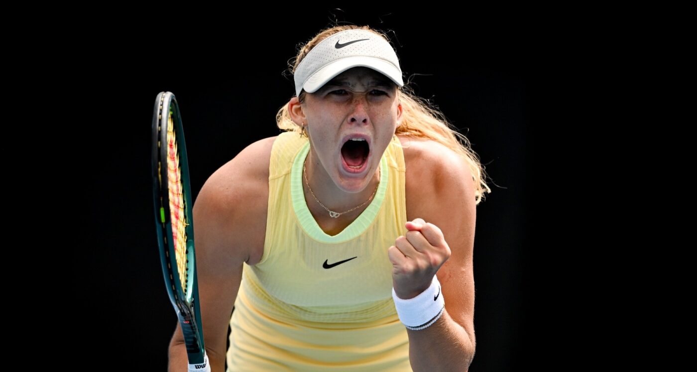 Rusoaica de 16 ani continuă să scrie istorie la Australian Open. Revenire spectaculoasă de la 1-5 în decisiv