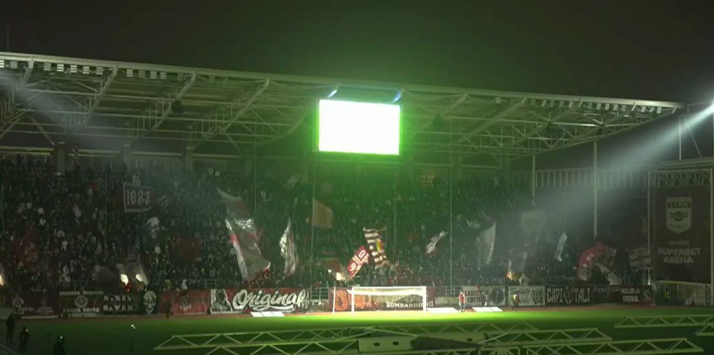 Moment inedit în Giulești! Câți suporteri au mers să vadă Dinamo – Rapid pe ecrane după ce au refuzat să se prezinte pe Arena Națională