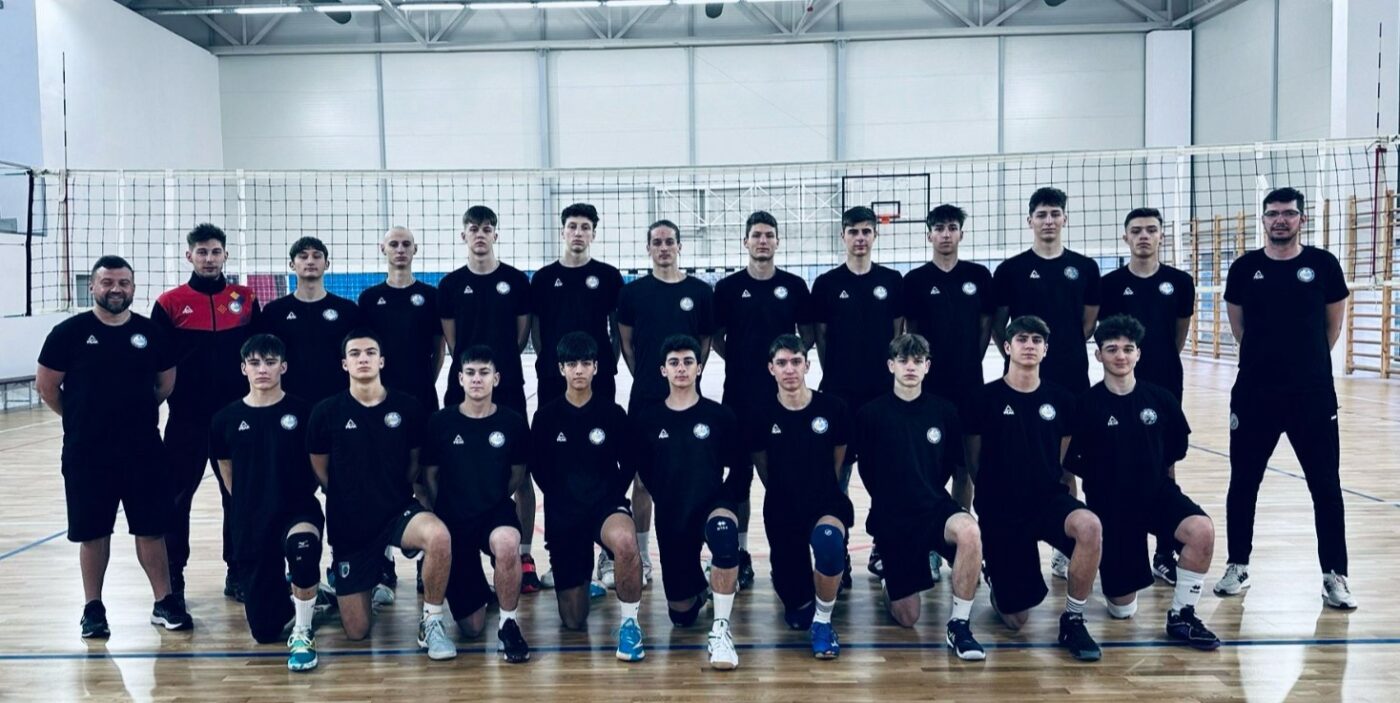 Naționala de volei masculin Under 18, vis îndrăzneț în Macedonia de Nord pentru calificarea la Euro! „Nu e ușor, ambele echipe ne-au învins în vara anului trecut”