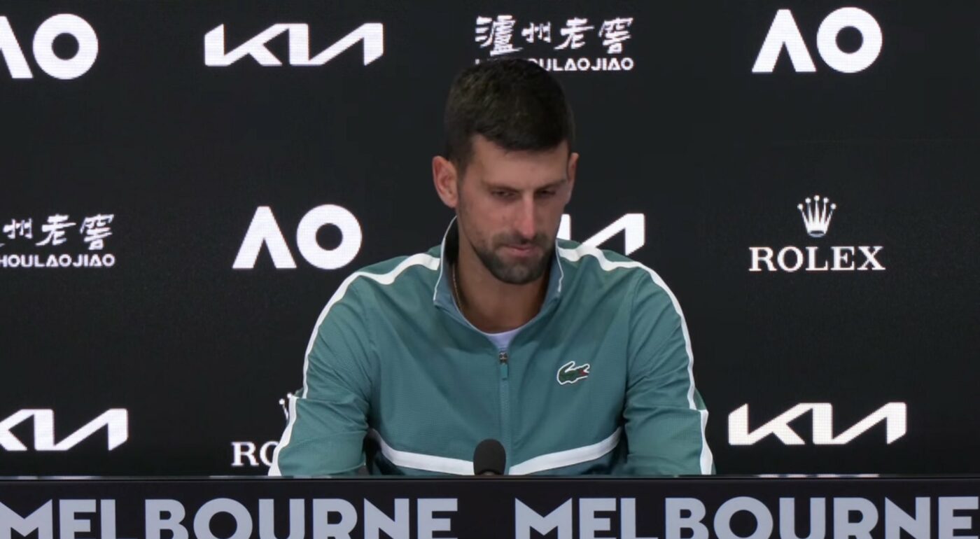 Explicația lui Novak Djokovic după ce s-a luat la harță cu un spectator la Australian Open! Conflictul putea escalada: „Dacă ești așa dur, coboară din tribune!”
