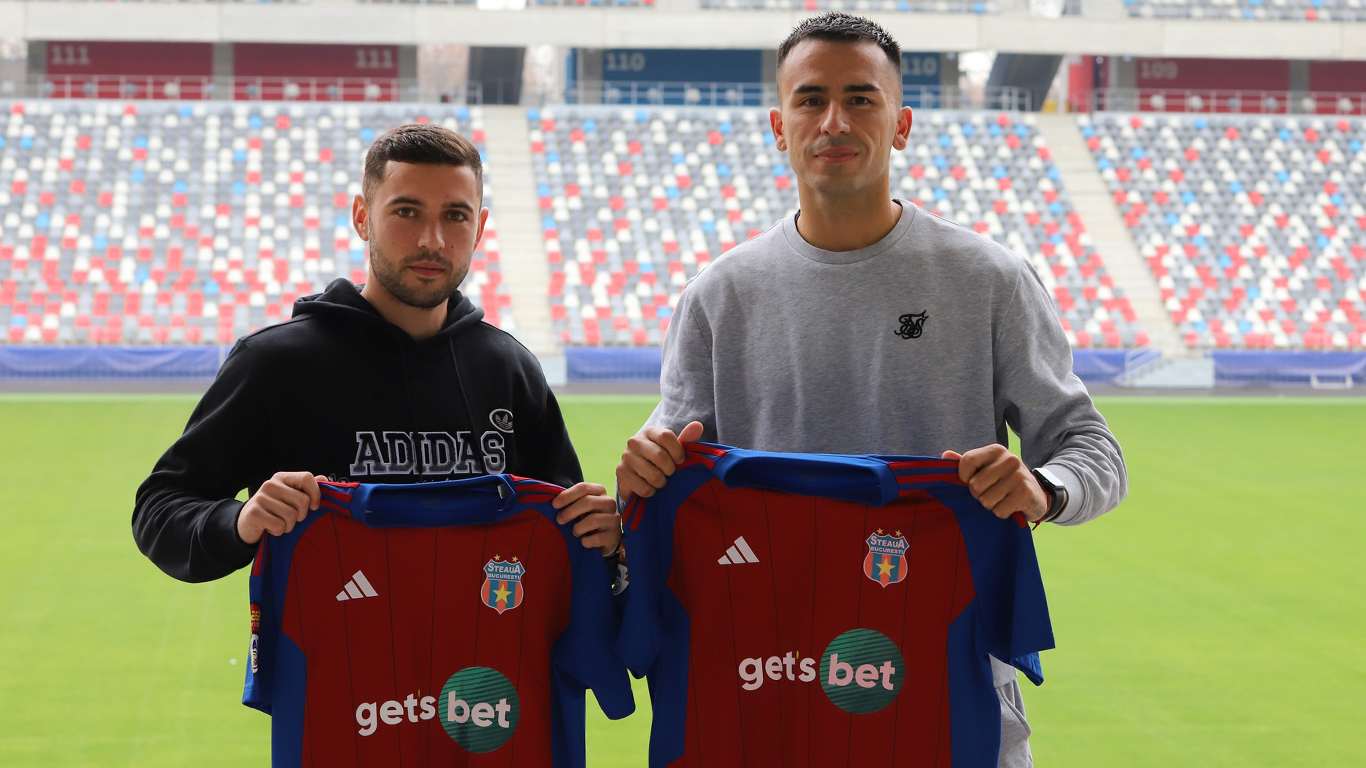 Steaua și-a anunțat primele două achiziții din 2024. Daniel Oprița a adus încă un spaniol și un argentinian în lot
