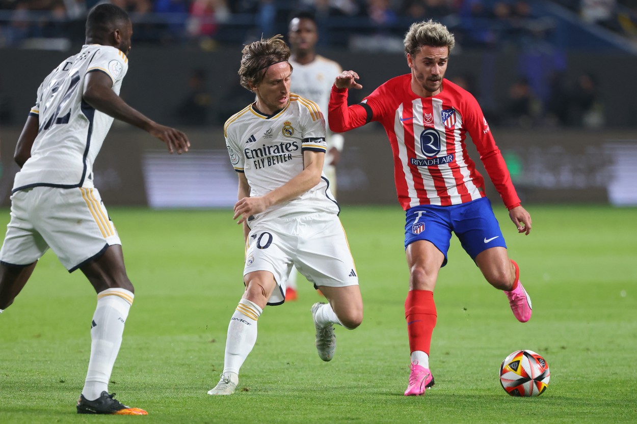 Real Madrid și Atletico au oferit un adevărat regal în semifinala Supercupei Spaniei! Calificare dramatică obținută de echipa lui Carlo Ancelotti în urma unui autogol venit în minutul 116