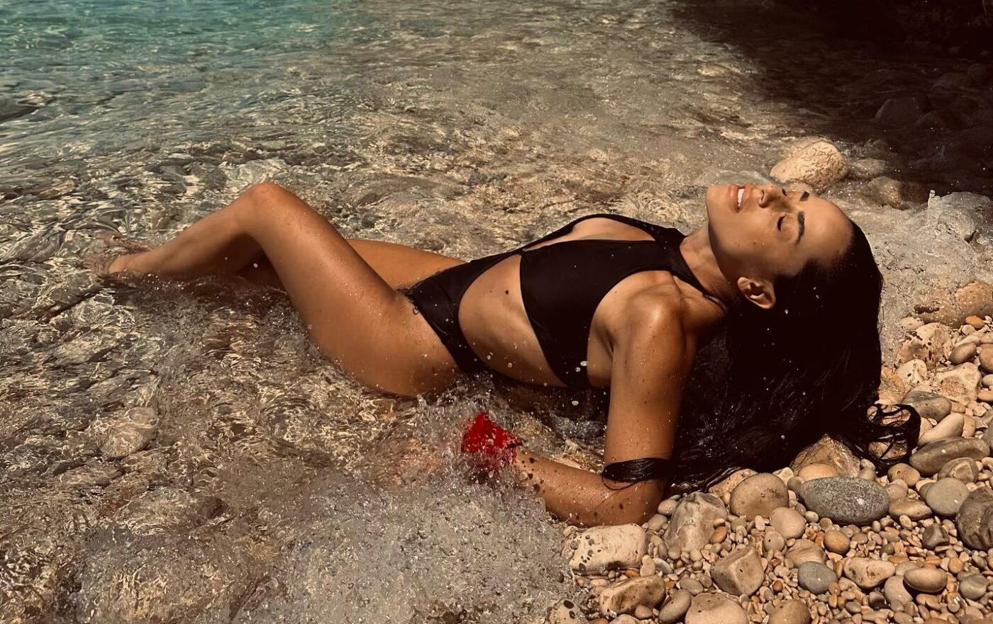 Soția fostului fotbalist al lui Gigi Becali e vedetă la Survivor. GALERIE FOTO